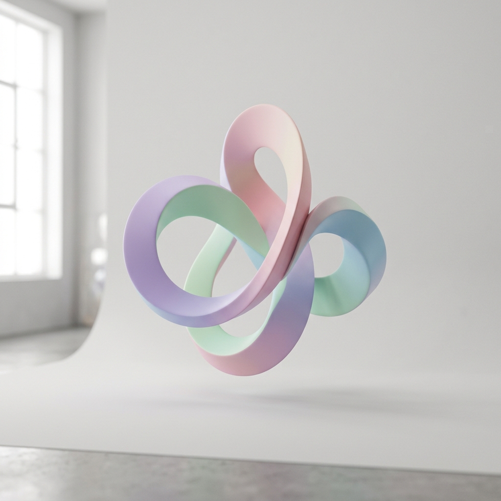 Minimal abstract 3D shape